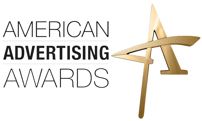 Edyta Jordan receives a Gold Addy Award from American Advertising Federation.